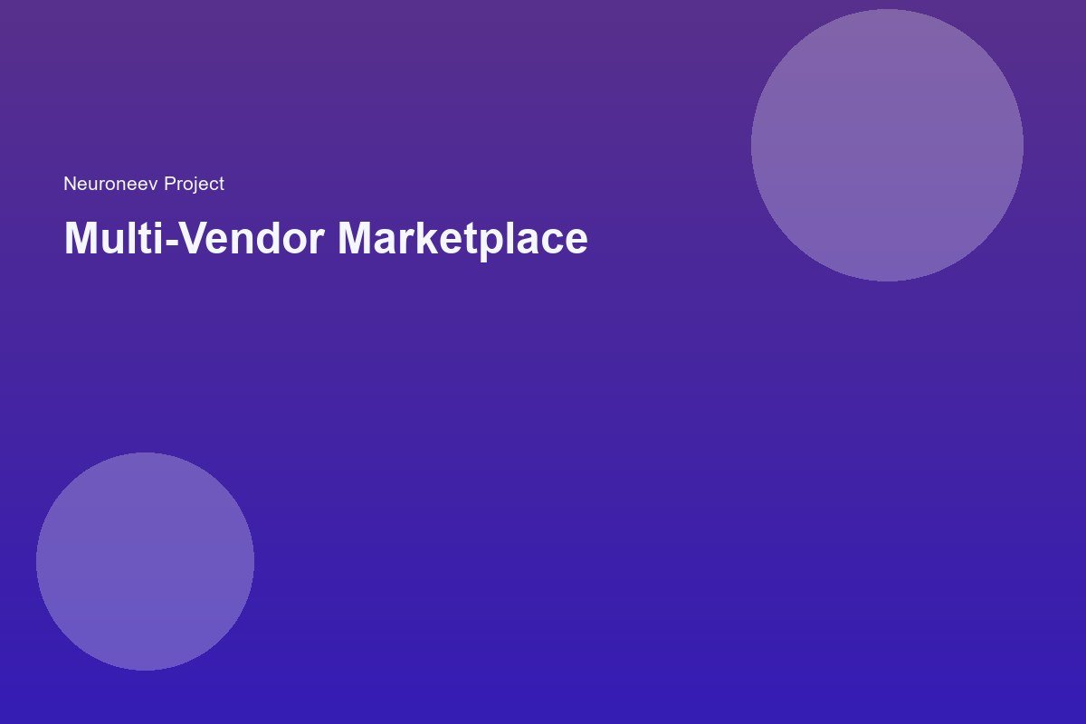 Multi-Vendor Marketplace